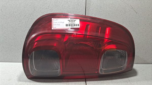 Lanterna Lado Esquerdo Fiat Uno Vivace 2012 a 2016  Fumê