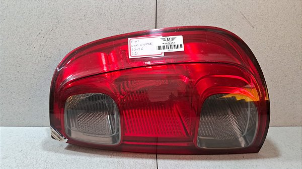 Lanterna Lado Direito  Fiat Uno Vivace 2012 a 2016 Fume