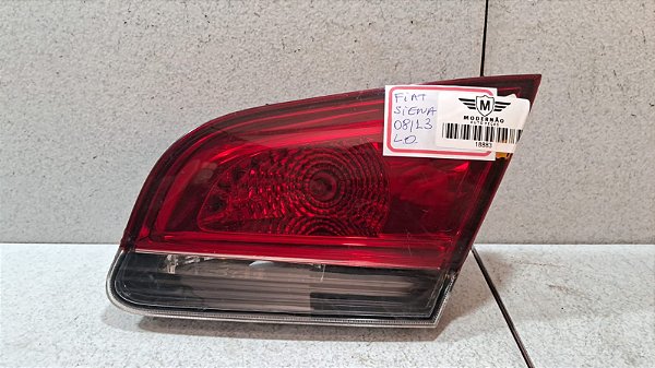 Lanterna Lado Direito Fiat Siena 2008 a 2013 Fumê