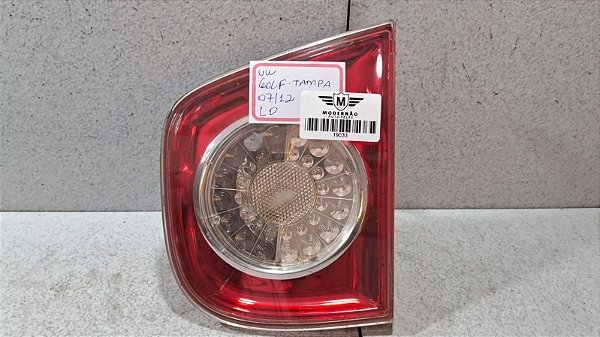 Lanterna Lado Direito VW Golf 2007 a 2012 Valeo