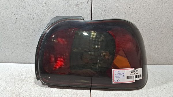 Lanterna Lado Direito Fiat Marea 1998 a 2001 Paralelo Fumê