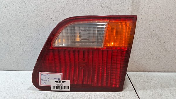 Lanterna Lado Direito Honda Civic tampa 1999 a 2000