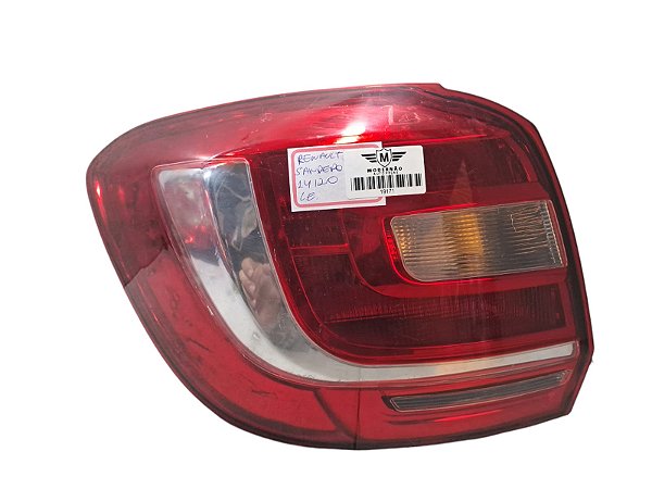 Lanterna Lado Esquerdo Renault Sandero 2014 a 2020 Paralelo