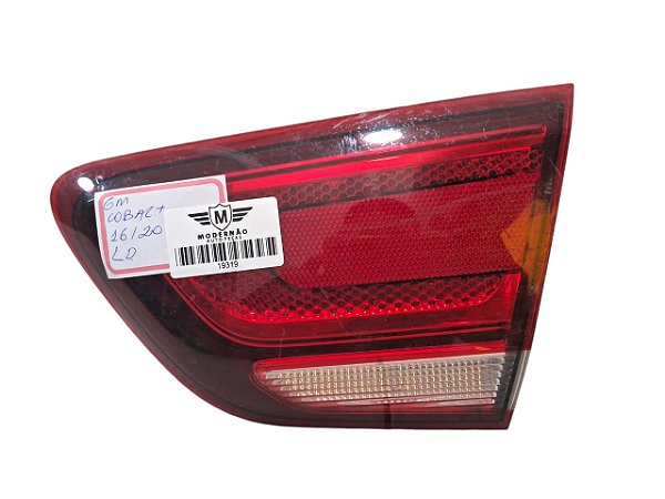 Lanterna Lado Direito GM Cobalt 2016 a 2020 Tampa
