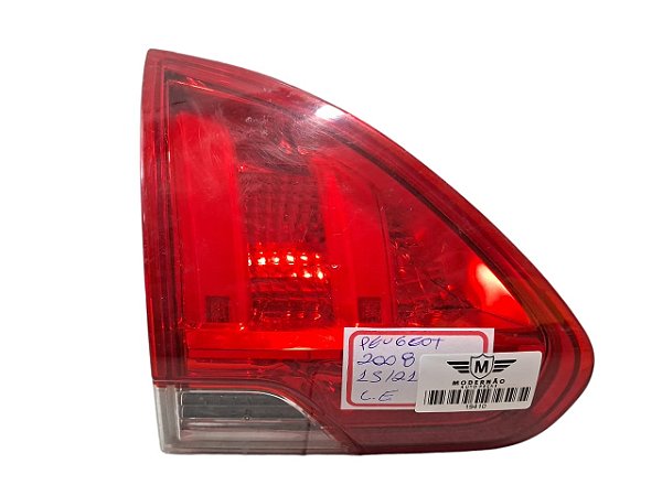 Lanterna Lado Esquerdo Peugeot 2008 2015 a 2021 Tampa