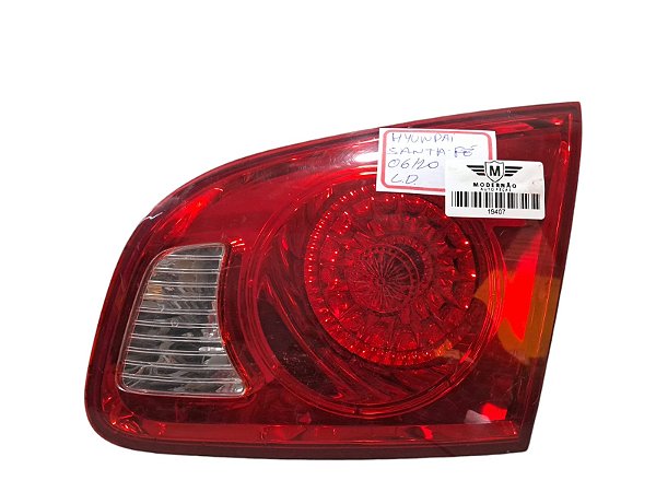 Lanterna Lado Direito Hyundai Santa Fé 2006 a 2010 Tampa