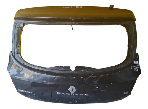 Tampa Traseira Renault Sandero 2015 A 2019 Com Detalhe