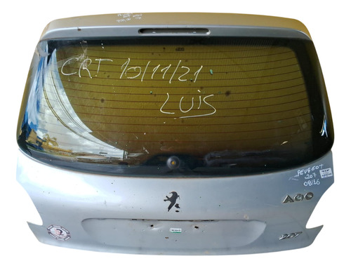 Tampa Traseira Peugeot 207 2008 A 2016