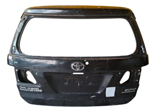 Tampa Traseira Toyota Hilux Sw4 2012 2013 2014 2015