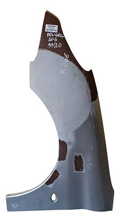 Paralama Lado Esquerdo Peugeot 206 1999 A 2010 Com Detalhe