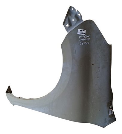 Paralama Lado Esquerdo Nissan March 2014 A 2020 Com Detalhe