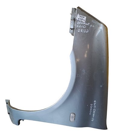 Paralama Lado Esquerdo Renault Clio 2003 A 2012