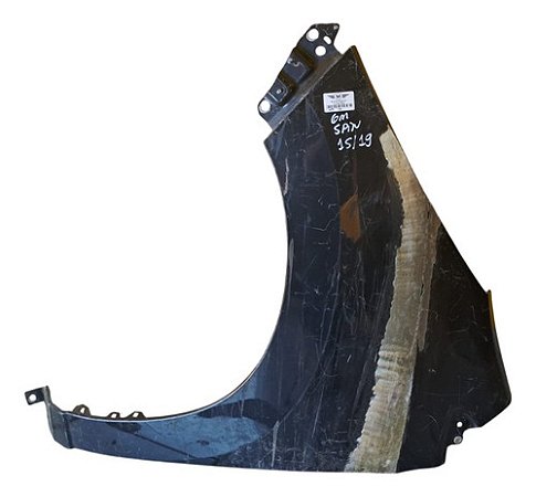 Paralama Lado Esquerdo Gm Spin 2015 A 2019 Com Detalhe