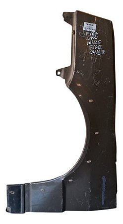 Paralama Esquerdo Fiat Uno Mille Fire 2004-2013 Com Detalhe