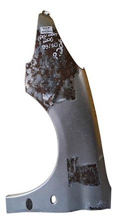 Paralama Lado Esquerdo Peugeot 206 1999 A 2010 Com Detalhe