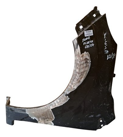 Paralama Lado Esquerdo Ford Fiesta 2003 A 2007 Com Detalhe