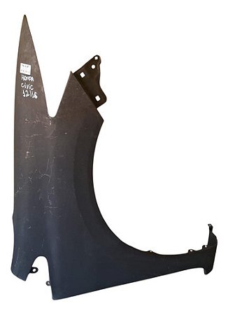 Paralama Lado Direito Honda Civic 2012 A 2016 Paralelo
