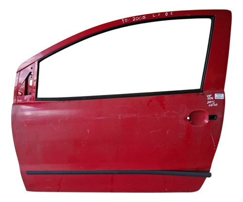 Porta Lado Esquerdo Vw Fox 2003 A 2010 2 Pts Com Detalhe