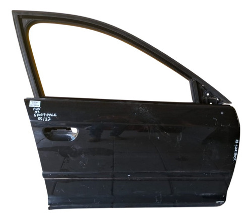 Porta Dianteiro Direito Audi A3 Spotback 2005 A 2012 Detalhe