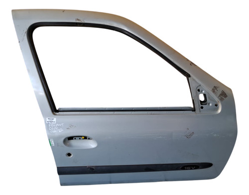 Porta Dianteiro Direito Renault Clio 2002 A 2012 Com Detalhe