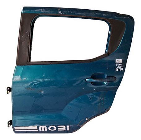 Porta Traseiro Esquerdo Fiat Mobi 2016 A 2019 Com Moldura