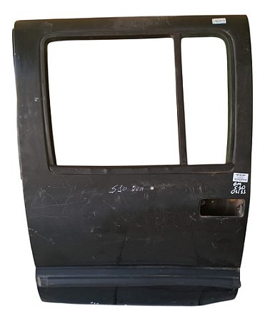 Porta Traseiro Esquerdo Gm S10 2001 A 2011 Com Detalhe