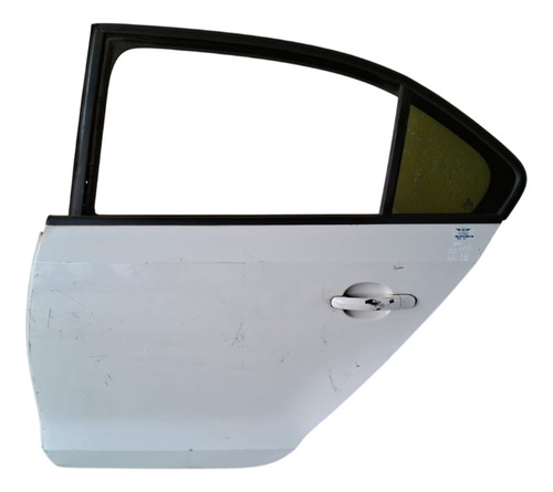 Porta Traseiro Esquerdo Vw Jetta 2012 A 2016 Com Detalhe