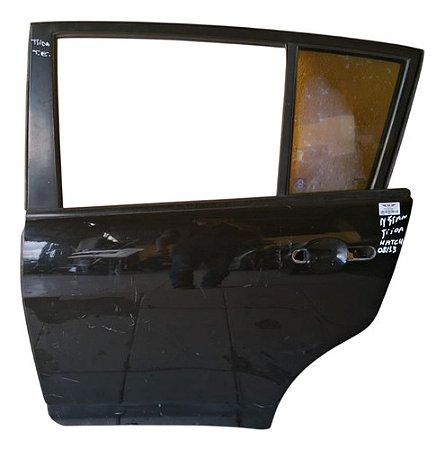 Porta Traseiro Esquerdo Nissan Tiida Hatch 2008 A 2013