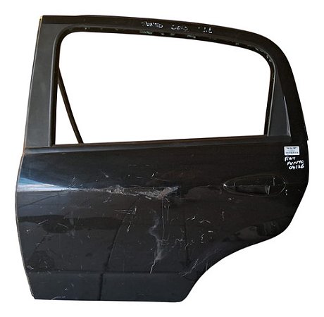 Porta Traseiro Esquerdo Fiat Punto 2007 A 2016