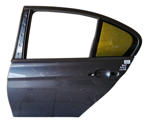 Porta Traseiro Esquerdo Bmw 320i 2013 A 2018 Com Detalhe