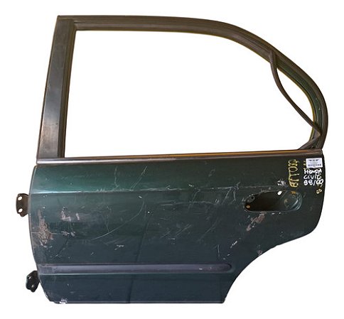 Porta Traseiro Esquerdo Honda Civic 1998 A 2000 Com Detalhe