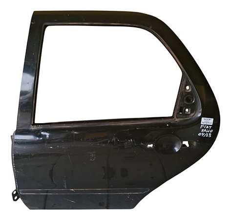Porta Traseiro Esquerdo Fiat Palio 2004 A 2013 Com Detalhe