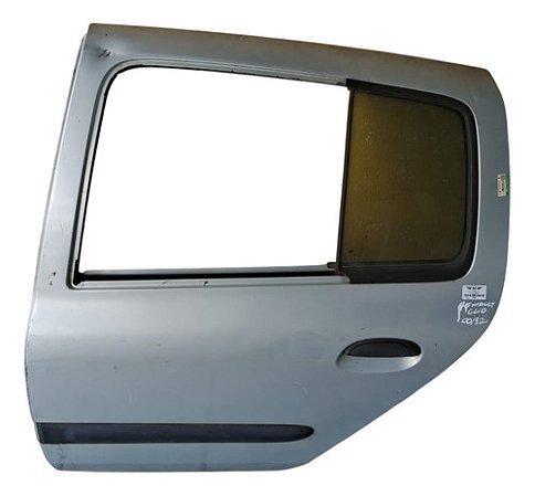 Porta Traseiro Esquerdo Renault Clio 2000 A 2012 Com Detalhe