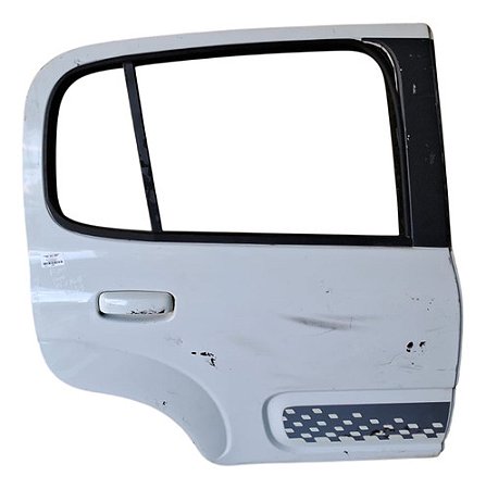 Porta Traseira Direita Fiat Uno Vivace 2011 A 2019 Detalhe