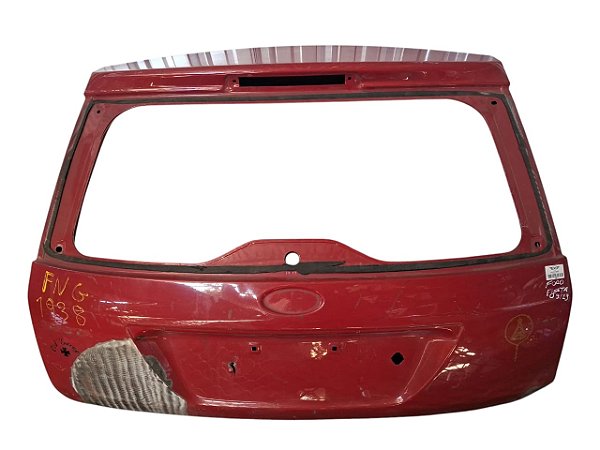 Tampa Traseira Ford fiesta hatch 2003 a 2013 Com detalhe
