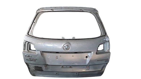 Tampa Traseira  Fiat Palio Weekend 2009 a 2020 Com detalhe