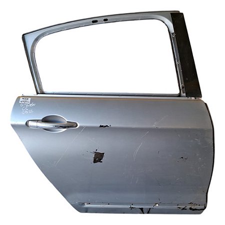Porta Traseira Direita Citroen C5 2008 A 2011 Com Detalhe