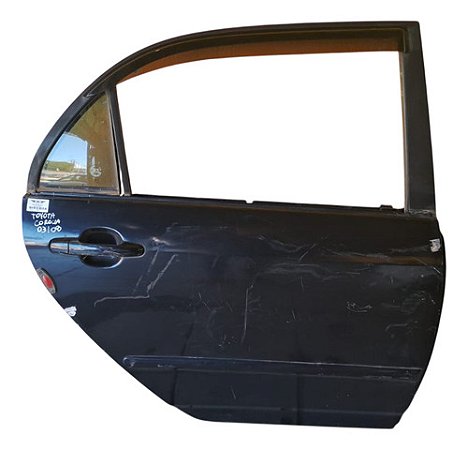 Porta Traseira Direita Toyota Corolla 2003 A 2008 Detalhe