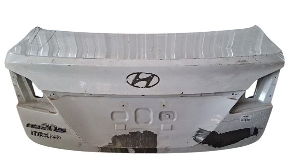Tampa Traseira hyundai hb20 sedan 2013 a 2019 Com detalhe