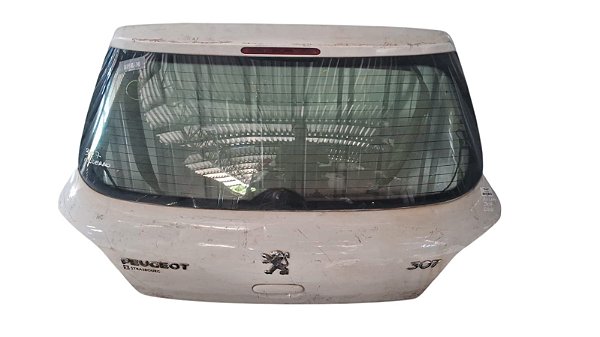 Tampa Traseira Peugeot 307 2003 a 2011 Com detalhe