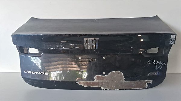 Tampa Traseira Fiat Cronos Sedan 2017 a 2023 Com detalhe