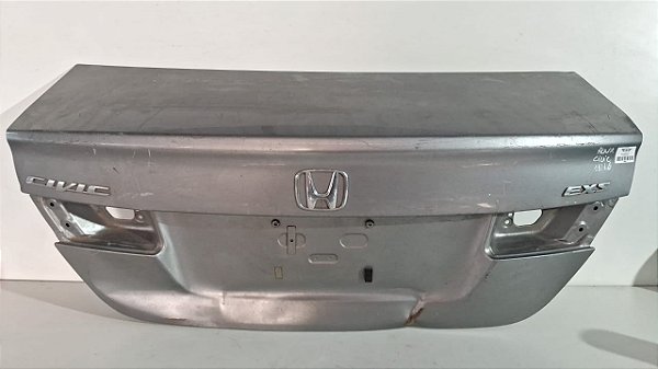 Tampa Traseira  Honda Civic Sedan 2012 a 2016 Com detalhe