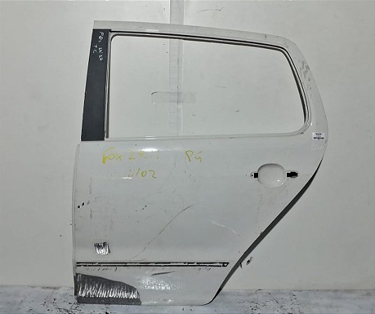 Porta Traseira Esquerda Vw Fox 2004 a 2009 Com detalhe