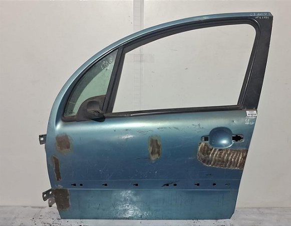 Porta Dianteira Esquerdo Citroen C3 2002 a 2012 Com detalhe