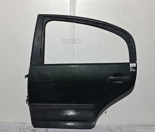 Porta Traseira Esquerda  Vw Polo 2002 a 2014 Com detalhe