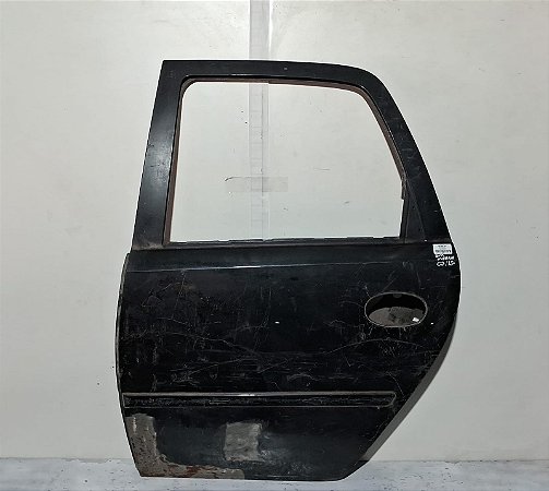 Porta Traseira Esquerda Gm Meriva 2002 a 2012 Com detalhe