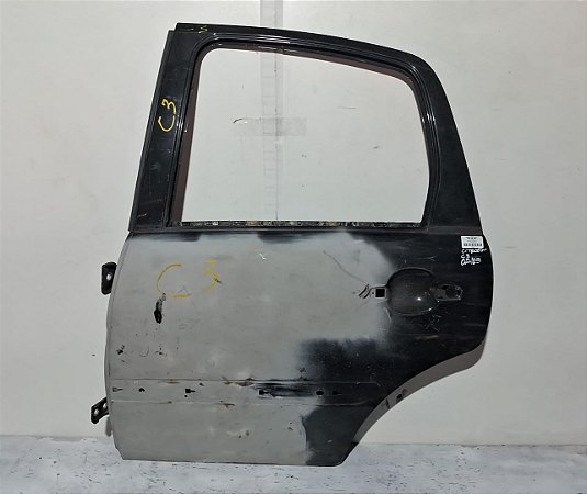 Porta Traseira Esquerda Citroen C3 2002 a 2013 Com detalhe