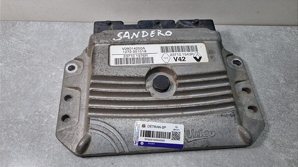 Modulo Injeção Renault Sandero Exp 2011 a 2012 COD  237101543R V42
