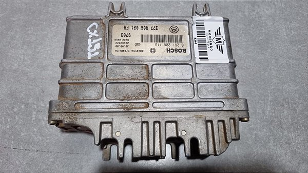 Modulo Injeção Vw Gol 1.0 8v 2002 COD377906021FH