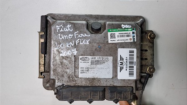 Modulo Injeção Fiat Uno fire 1.0 8v flex 2007 COD IAW4AFBUG